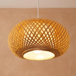 Bamboo Nest Hanging Pendant Lamp