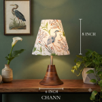 Wooden Bedside Table Lamp