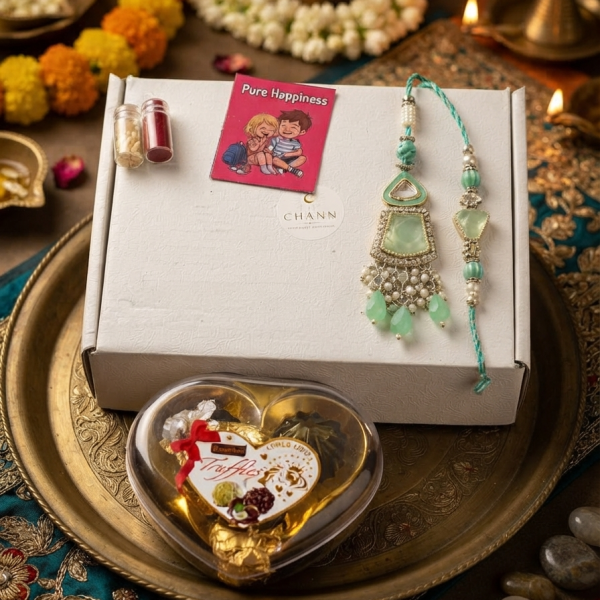 Rakhi Chocolate Combo for Bhaiya Bhabhi Hamper