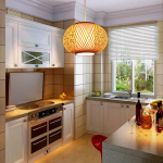 Bamboo Nest Hanging Pendant Lamp