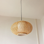 Bamboo Nest Hanging Pendant Lamp