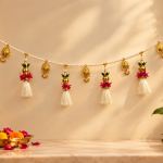 Pearl Ganesha Festive Decoration Toran for Door