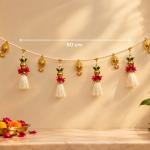 Pearl Ganesha Festive Decoration Toran for Door