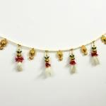 Pearl Ganesha Festive Decoration Toran for Door