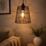 Metal Wire Mesh Lamp Shade Hanging Light