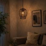 Wire Mesh Pendant Light